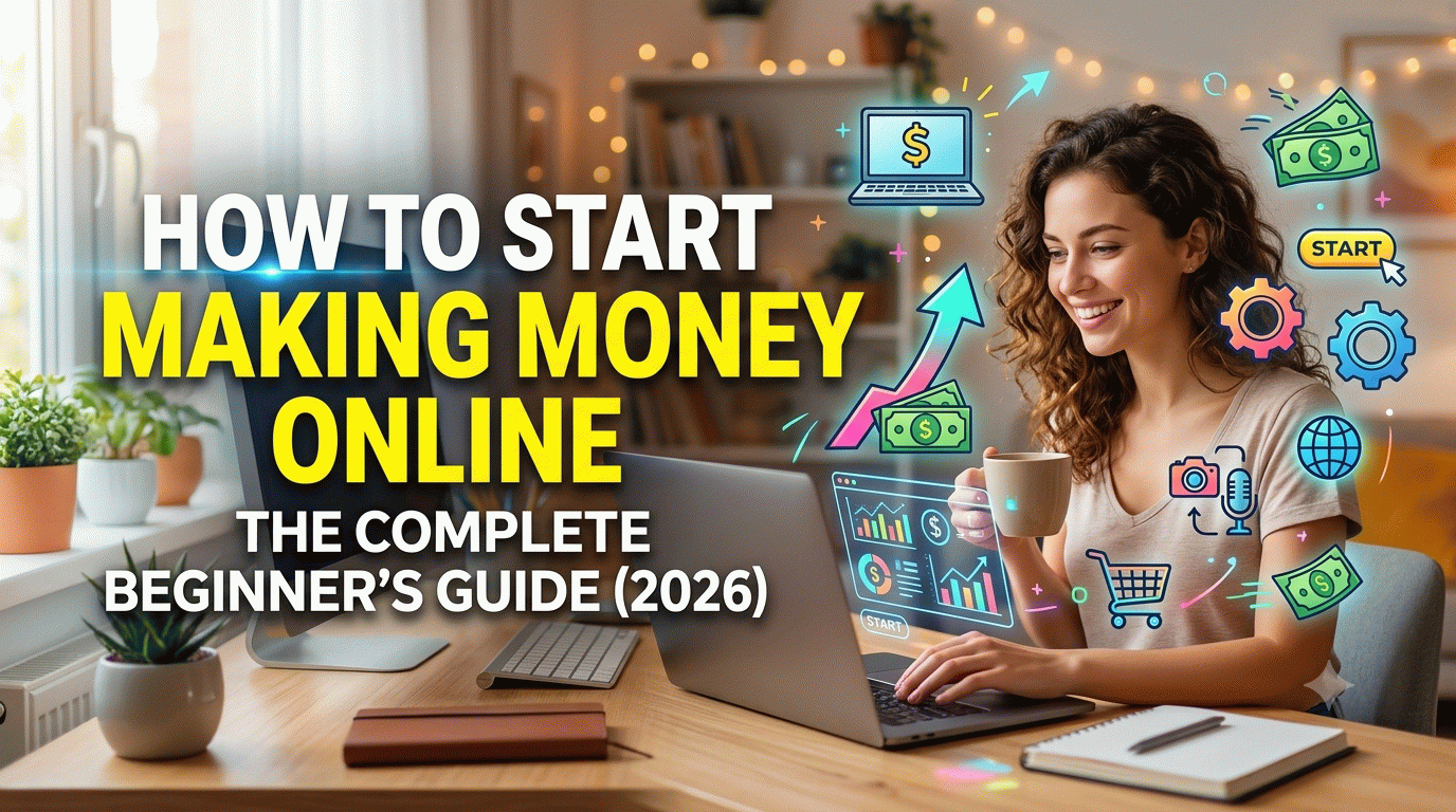 How to Start Making Money Online: The Complete Beginner's Guide (2026)